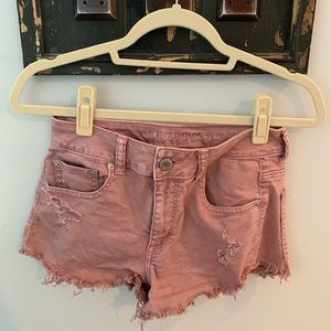 American Eagle Outfitters size 4 distressed shorts